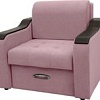 Кресло Сириус Лидер-3 ППУ 105x110 (Eva 14 велюр темно-розовый)