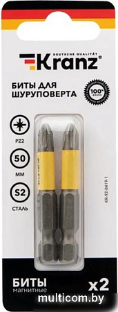 Набор бит Kranz KR-92-0419-1 (2 шт)