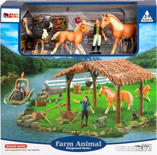Игровой набор Masai Mara На ферме ММ205-049