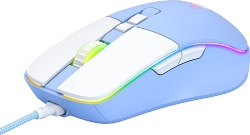 Игровая мышь Onikuma CW916 Milky Blue