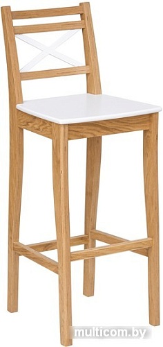 Стул Folium H750 B7O4902-R9003 (шпон дуба, белый)