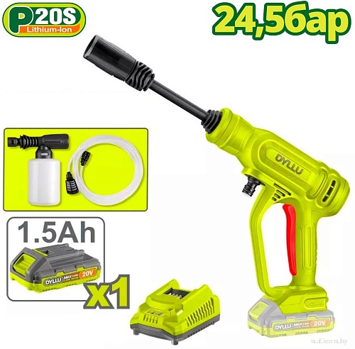 Мойка высокого давления Dyllu DTQX01202 (с 1-им АКБ)
