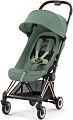 Коляска прогулочная «книга» Cybex Coya (leaf green/rosegold frame)