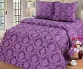 Постельное белье Миланика Сапфир Семейный (поплин-жаккард)