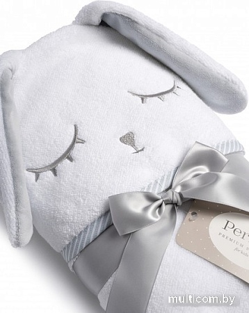 Полотенце с капюшоном Perina Лапушка ПД-05.2.95 (серый)
