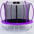 Батут Calviano Inside Master Purple 312 см - 10ft (внутренняя сетка, с лестницей)