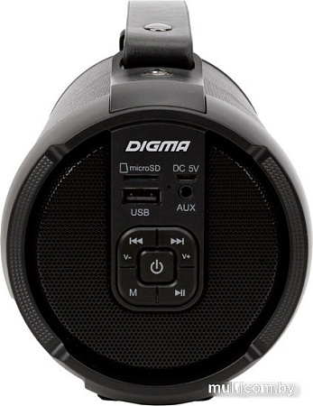 Беспроводная колонка Digma D-PS1520 (черный)