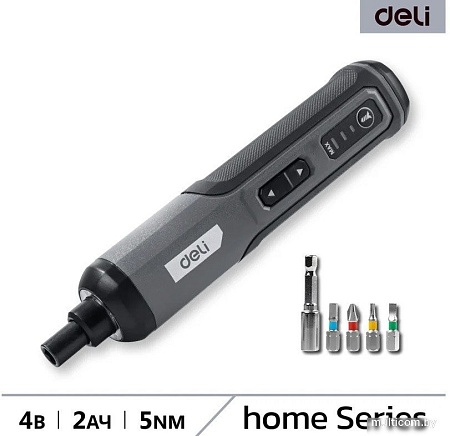 Электроотвертка Deli DC160 (с АКБ)