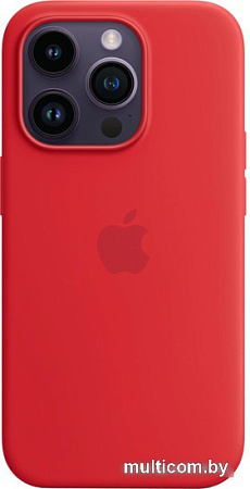 Чехол для телефона Apple MagSafe Silicone Case для iPhone 14 Pro (PRODUCT)RED