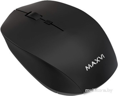 Мышь Maxvi MWS-03 (черный)