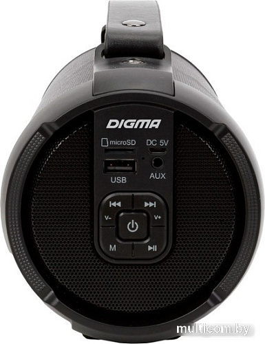 Беспроводная колонка Digma D-PS1520 (черный)