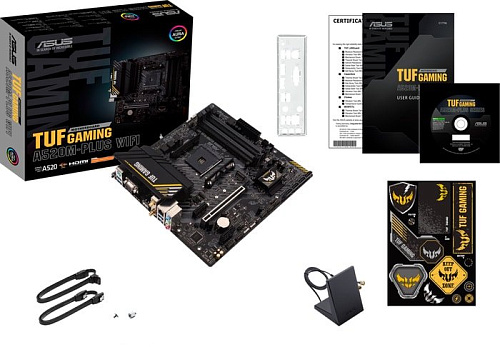 Материнская плата ASUS TUF Gaming A520M-Plus WiFi