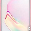 Чехол Samsung Silicone Cover для Galaxy Note10 Plus (розовый)