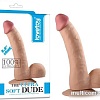 Реалистичный фаллоимитатор Lovetoy The Ultra Soft Dude 20 см LV1082