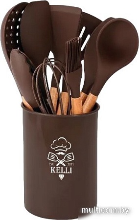 Набор кухонный KELLI KL-01121 (шоколадный)