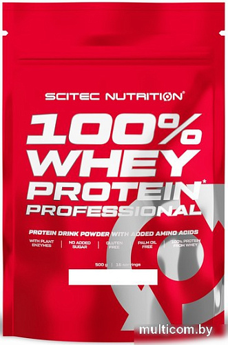 Протеин Scitec Nutrition 100% Whey Protein Professional (шоколад/орех, 500 г)