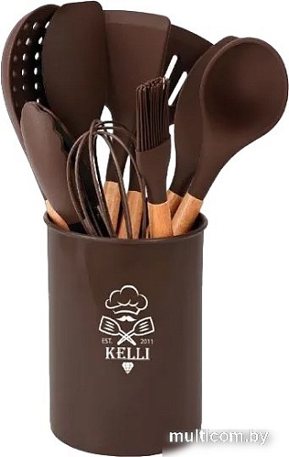 Набор кухонный KELLI KL-01121 (шоколадный)