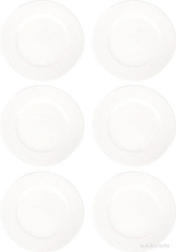 Набор обеденных тарелок Nouvelle Белый шоколад 2740012-Н6