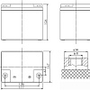 Аккумулятор для ИБП Powerman CA12240/UPS (12В/24 А&amp;middot;ч)