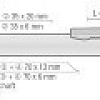 Ручка шариковая UMA Straight Gum 0-9450 GUM 58-0654 (синий)