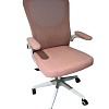 Офисное кресло Mio Tesoro Ноэми (розовый/белый, пластик)