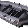 Гребная лодка Vivax К250 c полом-книгой (без киля, серый/черный)