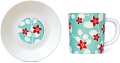 Чашка с блюдцем Remember Primavera em16