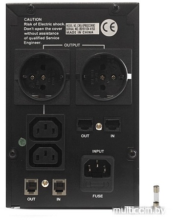 Источник бесперебойного питания CrownMicro CMU-SP800 COMBO