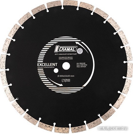 Отрезной диск алмазный Diamal DMTP10S350