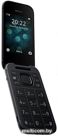 Кнопочный телефон Nokia 2660 (2022) TA-1469 Dual SIM (черный)