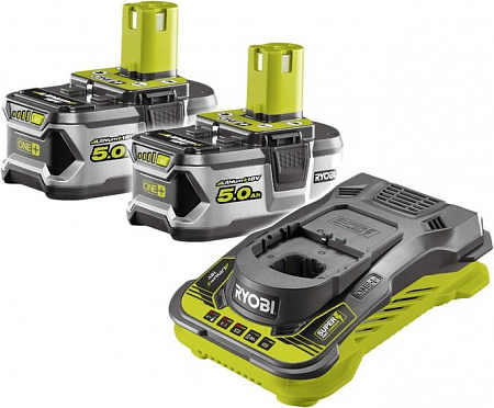 Аккумулятор с зарядным устройством Ryobi RC18150-250 5133004422 (18В/5 Ah + 18В)