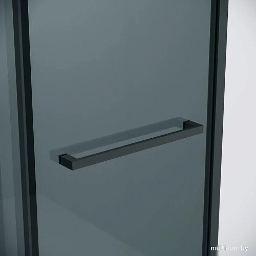Душевой уголок Grossman Style 100x70x195 120.K33.05.1070.21.10 (черный матовый/тонированное стекло)