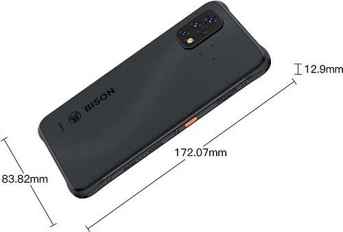 Смартфон Umidigi Bison 2 Pro 8GB/256GB (черный)