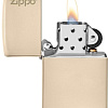 Зажигалка Zippo Classic Flat Sand Zippo Logo 49453ZL