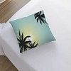 Чехол на подушку JoyArty Пальмы на восходе sl_28089