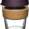 Многоразовый стакан KeepCup Brew Cork M Red Bells 340мл (бордовый)