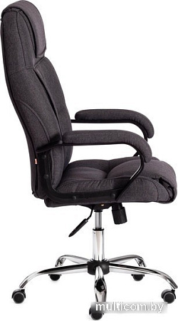 Кресло TetChair Bergamo (ткань, хром 22/темно-серый F68)