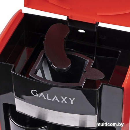 Капельная кофеварка Galaxy GL0708 (красный)
