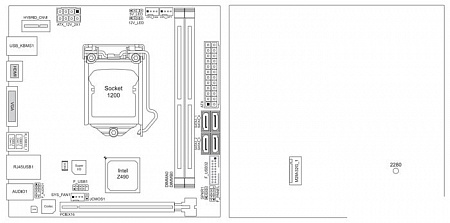 Материнская плата BIOSTAR Z490GTN Ver. 5.0