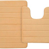 Набор ковриков Home One U-shape стеганый 397832 50x80/50x60 (бежевый)