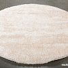 Ковер для жилой комнаты Radjab Carpet Паффи шагги круг P001A 6554RK 0.8x0.8 (beige)