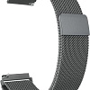 Браслет Rumi Milanese loop металлический 22 мм (серый)