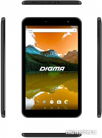 Планшет Digma Optima 8019N TS8182ML 8GB 4G (черный)