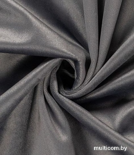 Штора Legrand Велюр 2x2.6 м 58116387 (серо-голубой)