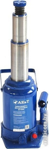 Бутылочный домкрат AE&T T02020 20т