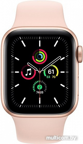 Умные часы Apple Watch SE 40 мм (алюминий золотистый/розовый песок)