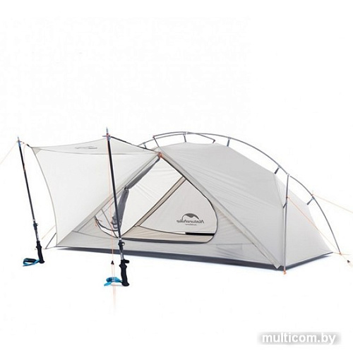Кемпинговая палатка Naturehike VIK II silicone NH19ZP003-1 (15D, белый)