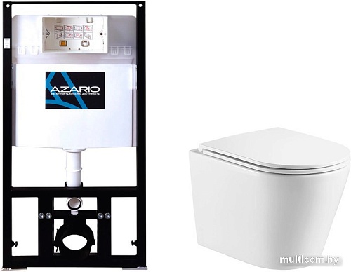 Унитаз Azario Teramo AZ-8010-1000+AZ-0053-UQ