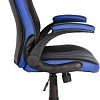 Кресло Меб-ФФ MF-609 (черный/синий)