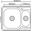 Кухонная мойка Ledeme L96350B